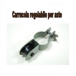 Colombaccio Hi-Tech Carrucola per Asta Regolabile 30mm