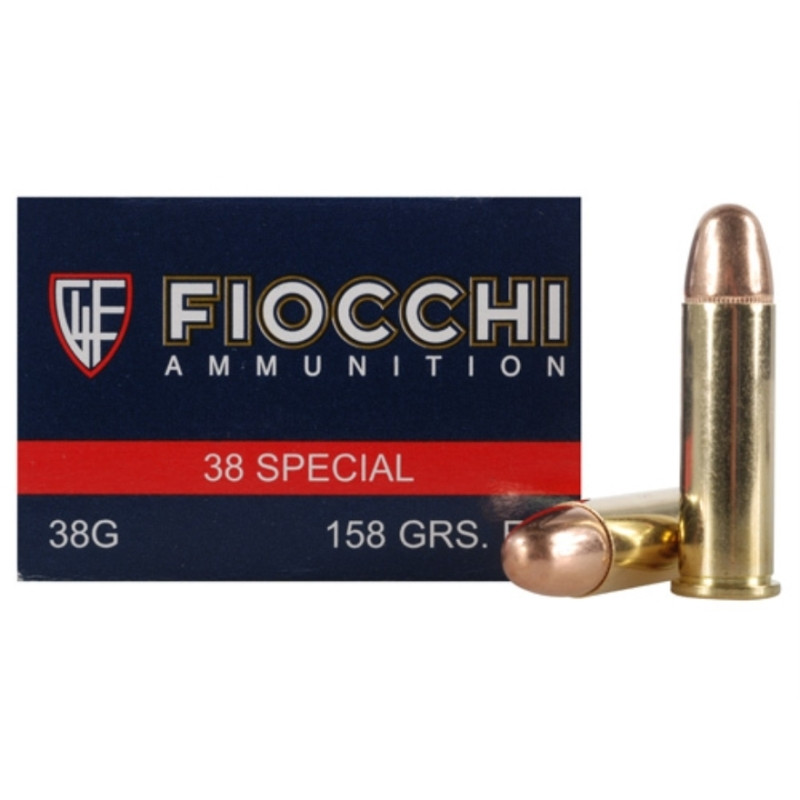 Fiocchi FMJ Cal. 38 Special 158gr