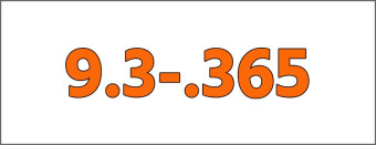 Cal.- 9,3-.365